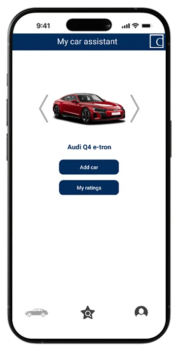 Интерфейс мобильного приложения CIMS Mobile